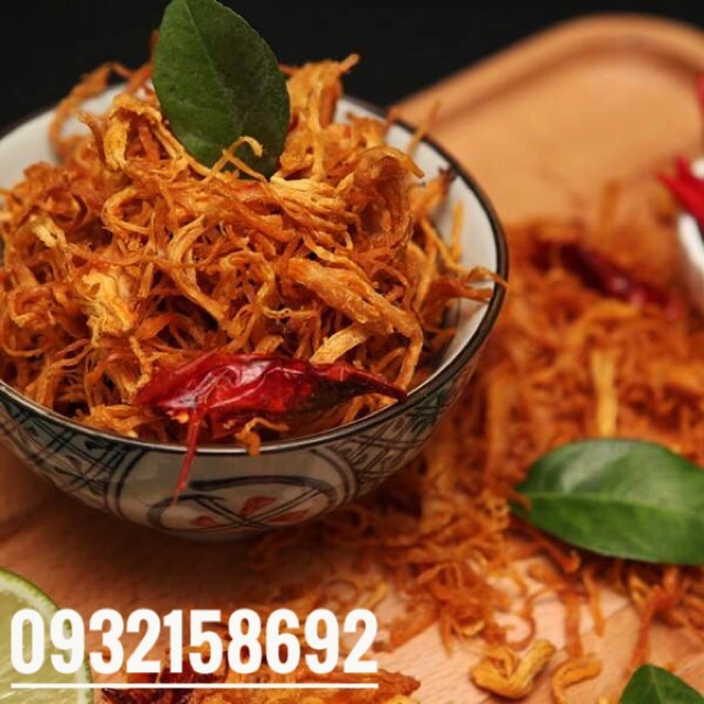 Khô Gà lá chanh hot hot hot