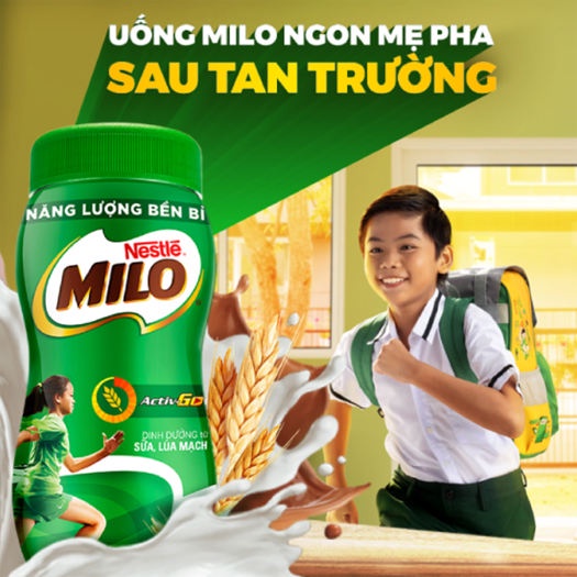 Sữa Milo Bột Thức Uống Lúa Mạch Hũ 400g