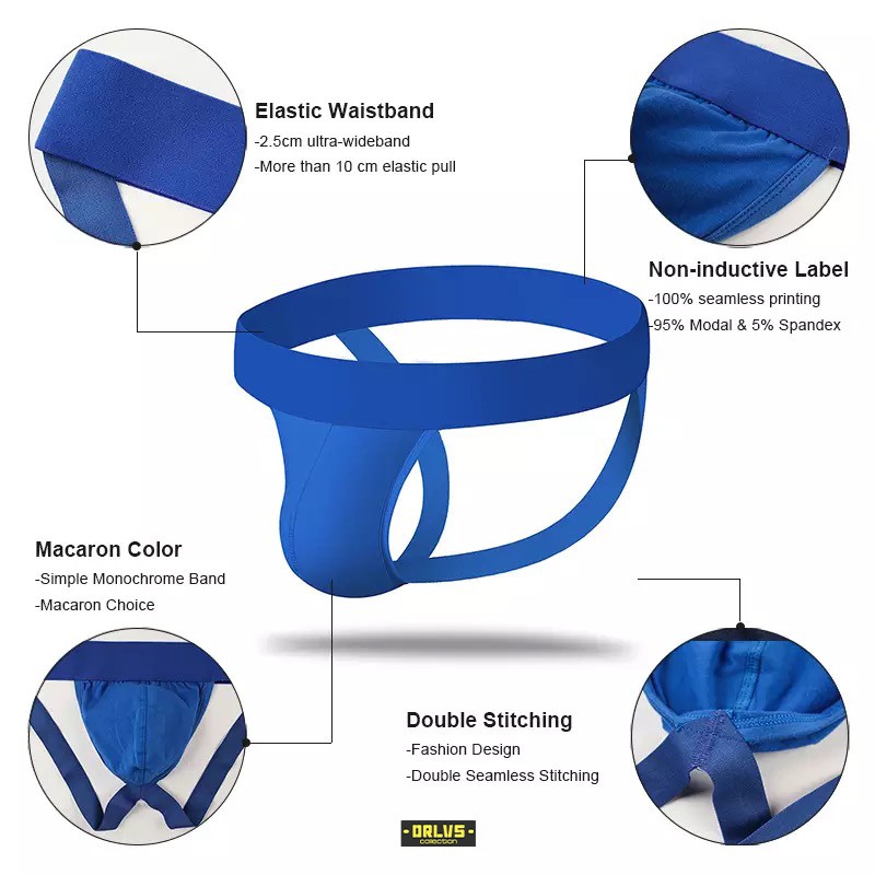 ORLVS Quần Lót Nam Lọt Khe Gợi Cảm Bp.01