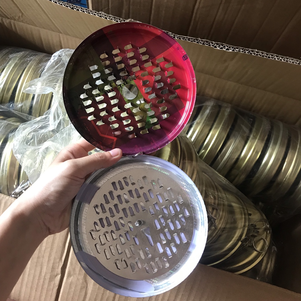 Combo 10 Khay Đựng Hương Muỗi - Hộp Nhựa Bọc Sắt