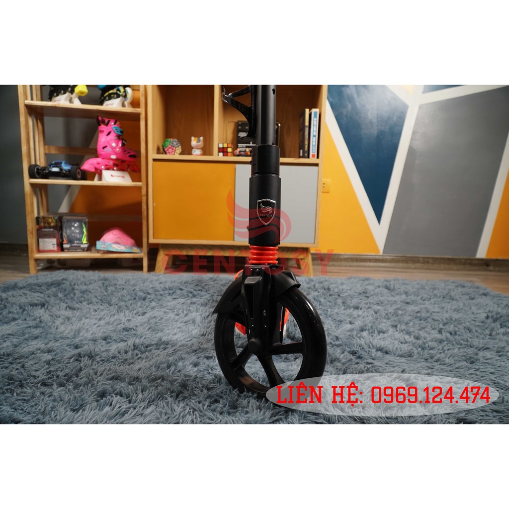 Xe Trượt Scooter Người Lớn Cao Cấp Centosy - 301 Đen