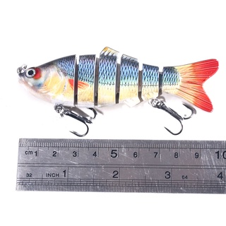 Mồi Câu Cá Giả 6 Đoạn 10cm / 18g