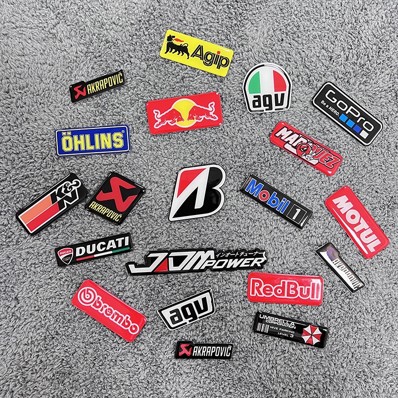 Miếng Dán 3D Trang Trí Xe Mô Tô KTM KAWASAKI NINJA Bằng Nhựa