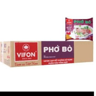 COMBO 10 PHỞ BÒ VIFON GÓI 65g