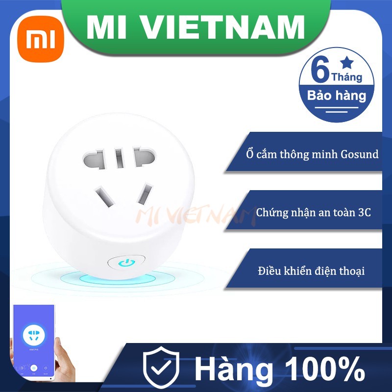 Ổ điện thông minh Xiaomi Gosund CP1 - Ổ cắm điên thông minh Xiaomi Gosund CP1