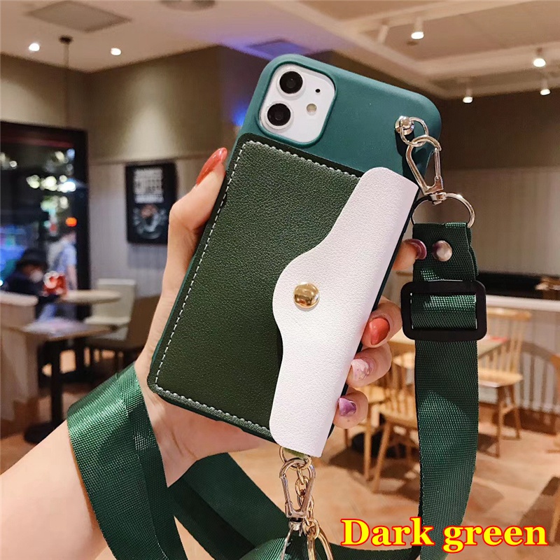 Ốp điện thoại kèm ví và dây đeo chéo cho samsung galaxy a50 a50s a30s a30 a20 a70 a71 a51 a10 m10 hd36