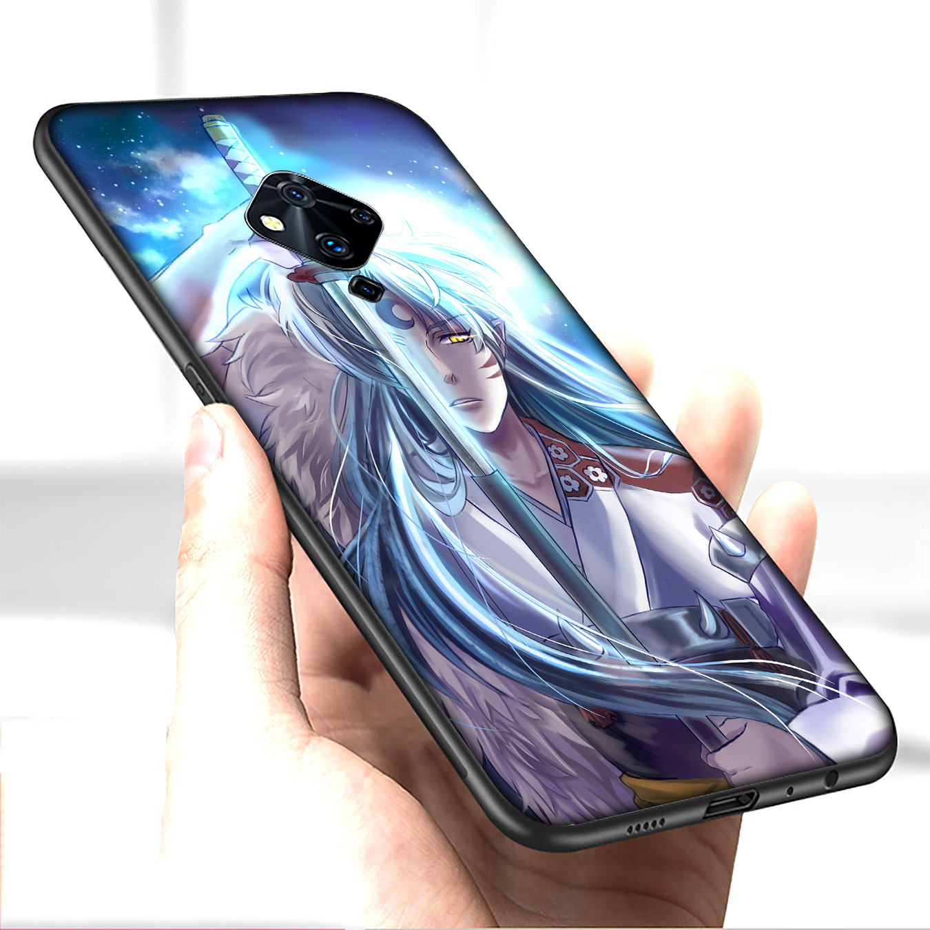 Ốp Điện Thoại Silicon Mềm Hình Inuyasha A88 Cho Samsung Galaxy A02S J2 J4 J5 J6 Plus J7 Prime A02 M02 J6 + A42 +