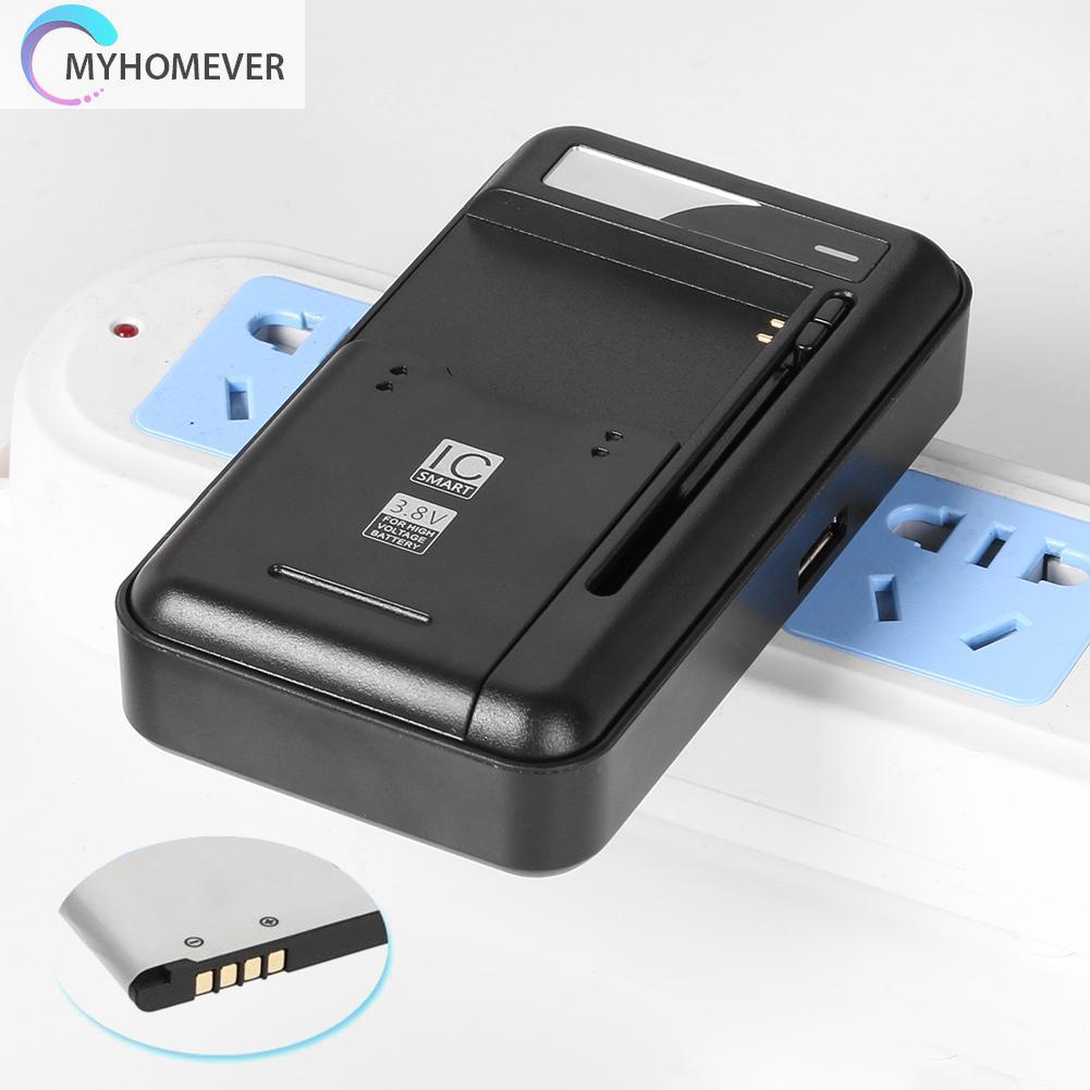 Bộ Sạc Pin Usb 2 Trong 1 Cho Điện Thoại Android