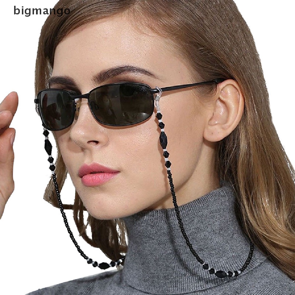 Bmvn Beads Beaded Eyeglass Cord Reading Glasses Eyewear Spectacles Chain Holder Jelly