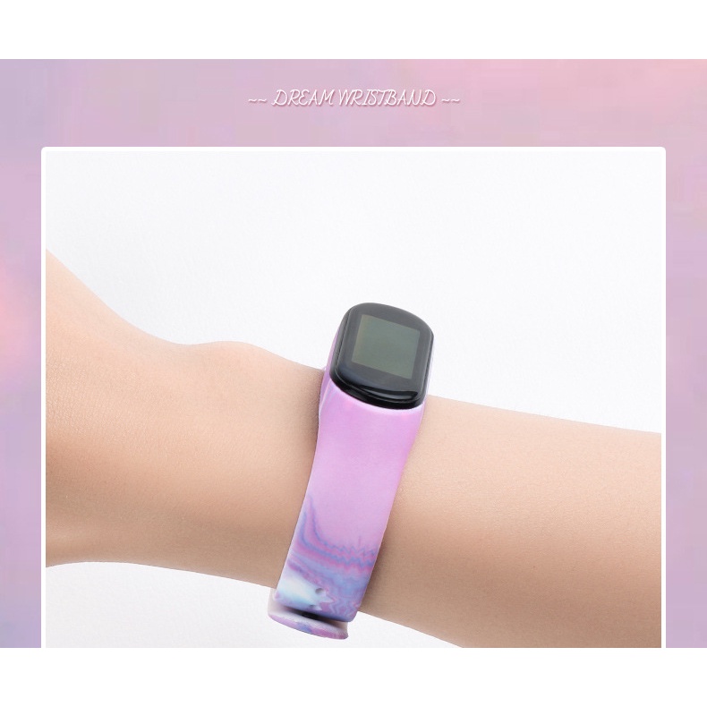 Dây Đeo Thay Thế In Họa Tiết Hoạt Hình Cho Xiaomi Mi Band 6/5 4/3 5/6