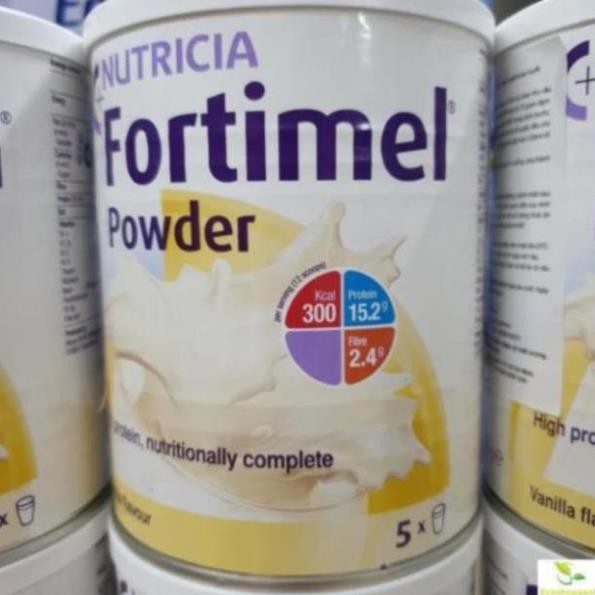 Sữa bột Fortimel Powder lon 335g- Sp dinh dưỡng tốt nhất cho người sau mổ, người già, người ốm gầy yếu.