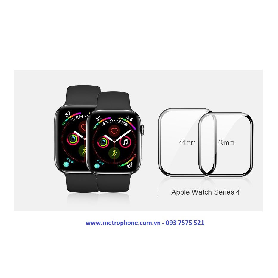 CƯỜNG LỰC FULL MÀN HÌNH APPLE WATCH SERIES 4 ( 40MM / 44MM ) CHÍNH HÃNG NILLKIN