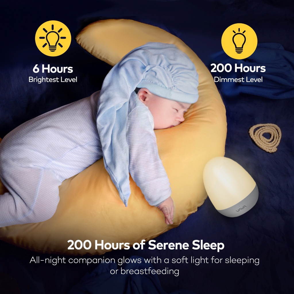 Đèn ngủ cho bé VAVA Baby night light VA-CL006 - Hàng chính hãng