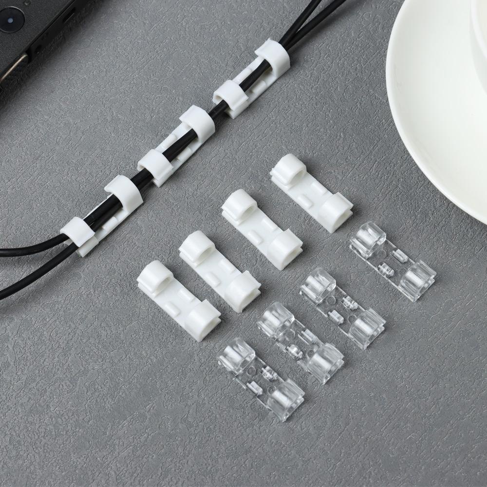 WATTLE Bộ 20 Kẹp Giữ Dây Điện Tiện Dụng Cho Gia Đình Mới