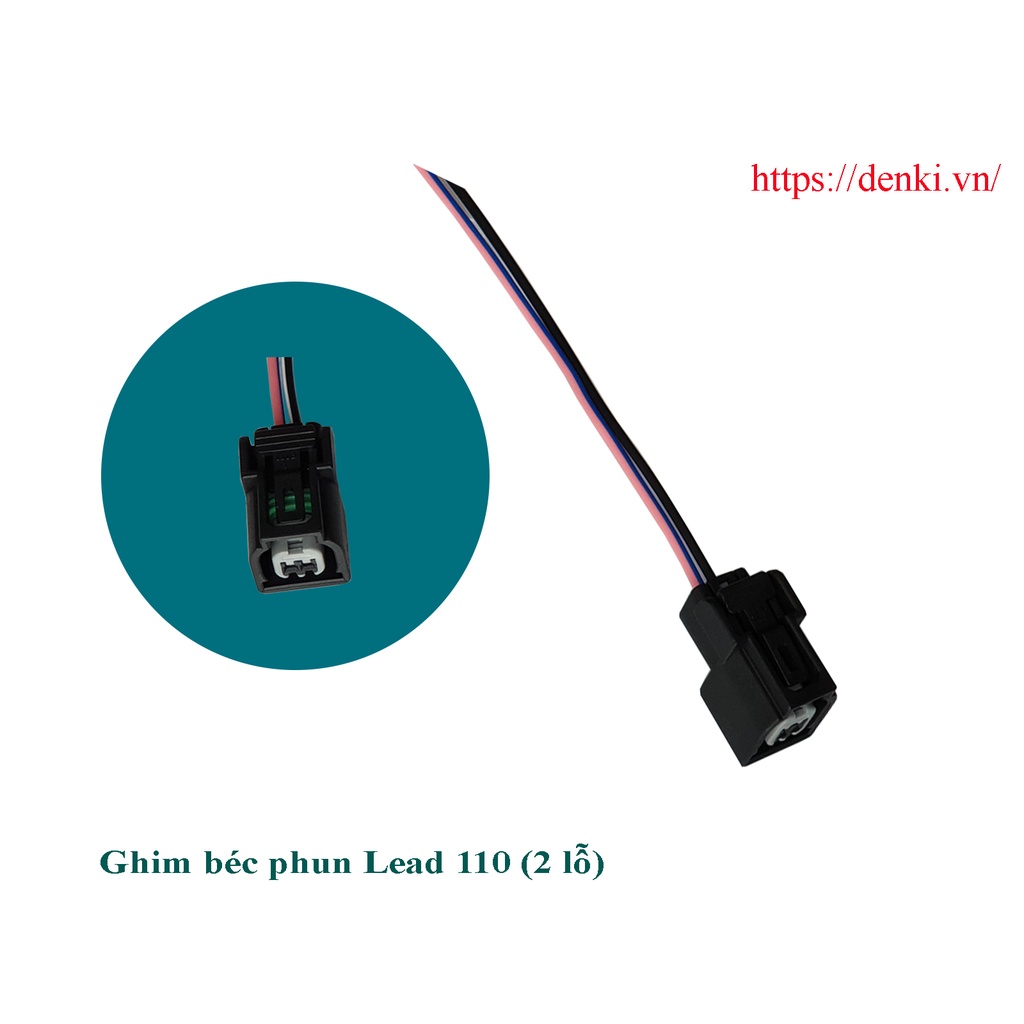 Giắc ghim ECU EXCITER 150, NOUVO, AirBlade, SIRIUS, LEAD, SH ý, VISION