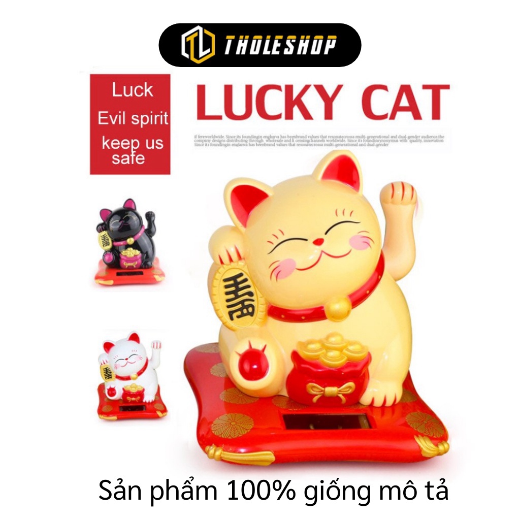 [SGD] Tượng Mèo Thần Tài - Tượng Mèo Vẫy Tay Đẹm Lại May Mắn, Chiêu Tài, Phát Lộc 5818