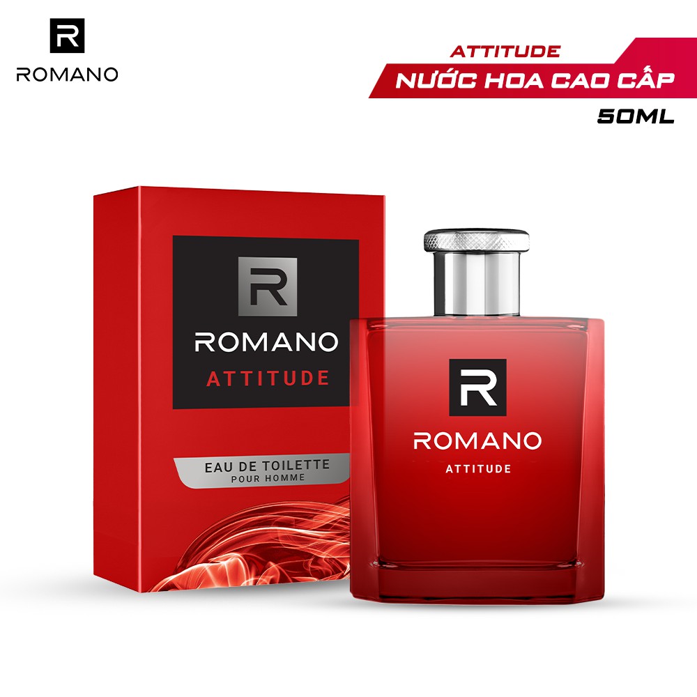 [Mã FMCGMALL giảm 8% đơn 250K] Nước hoa Romano 50ml Attitude | Thế Giới Skin Care