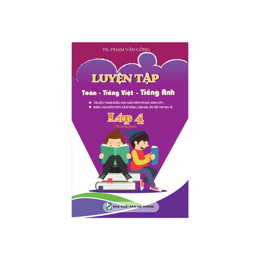 Sách - Luyện Tập Toán Tiếng Việt Tiếng Anh Lớp 4 Trong Hè