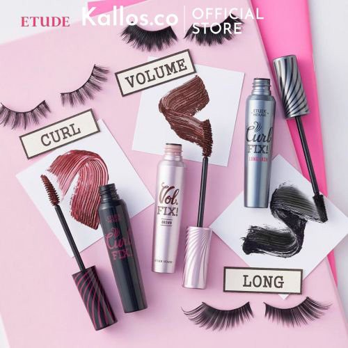 [TEM CHÍNH HÃNG] Mascara Cong Mi Etude House Lash Perm Curl Fix Mascara