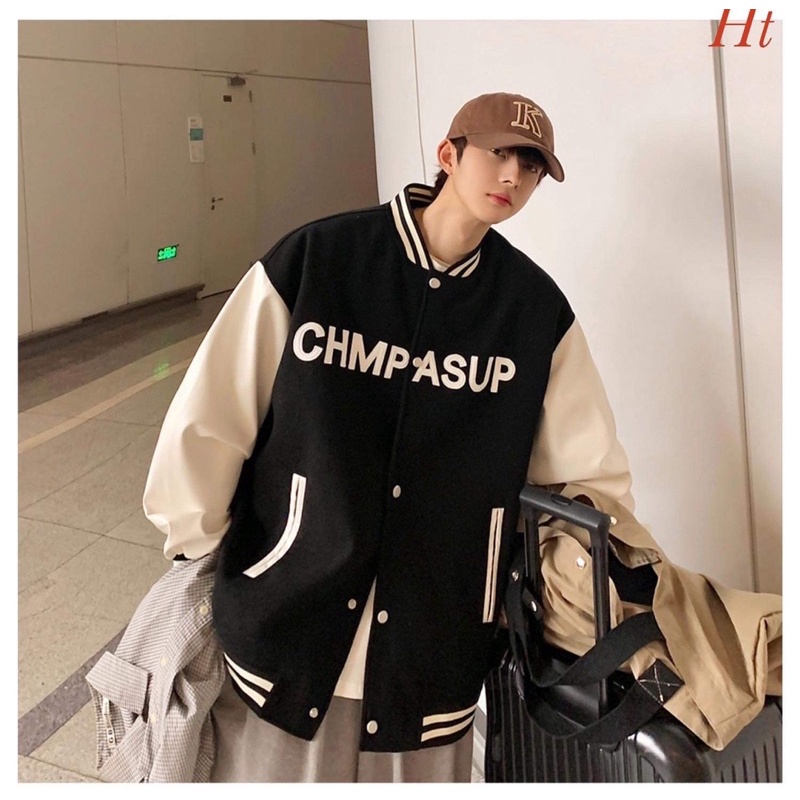 Áo bomber nỉ CHMP H2A588