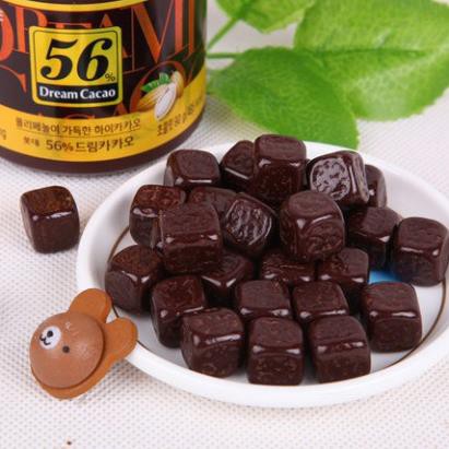( Bán sỉ ) Lốc 6 hủ Chocolate đắng Lotte Dream Cacao 56 % - 72% (86gr)