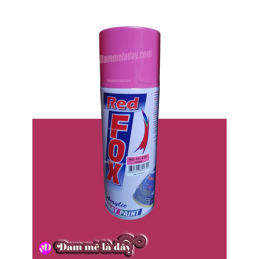 Sơn xịt Redfox – Nhập khẩu Thái Lan