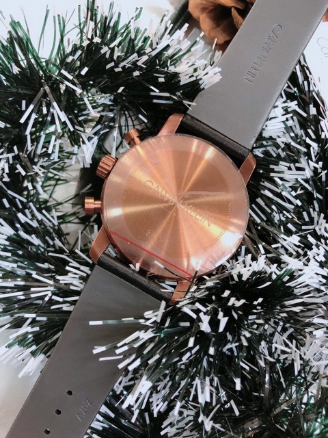 Đồng hồ nam Calvin Klein K2G17TC1 City Chronogragh - Swiss Made (Thuỵ Sĩ) - dây da chính hãng | BigBuy360 - bigbuy360.vn