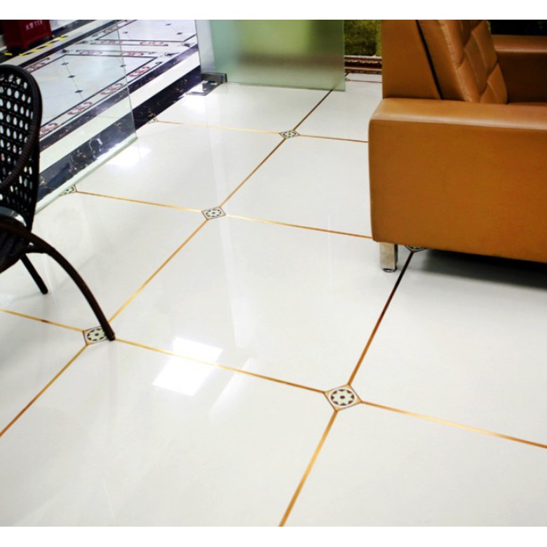 Cuộn chỉ dán viền trang trí MÀU VÀNG ĐỒNG dài 50m