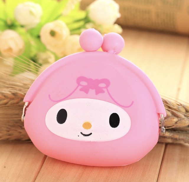 Bóp silicon hình thú cầm tay