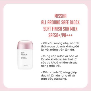 kem chống nắng nâng tone da missha màu hồng gom order