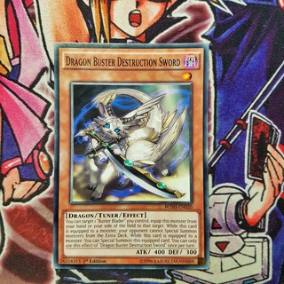 Thẻ bài Yugioh chính hãng | Dragon Buster Destruction Sword | BOSH Common.