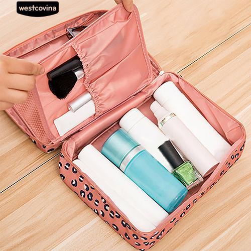 Túi 2 Tầng Đựng Đồ Trang Điểm / Vệ Sinh Cá Nhân