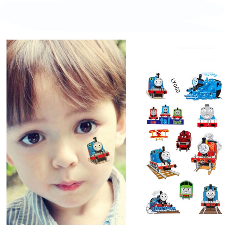 Hình xăm dán tạm thời hình công chúa dễ thương cho bé