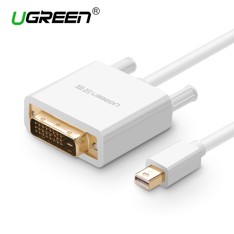 Ugreen Dây Cáp Chuyển Đổi 1 / 2 Mini DP Sang DVI D 24 + 1 Cho TV Laptop