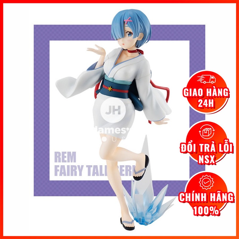 Mô Hình Figure Chính Hãng Anime Re:Zero, Rem,Yuki Onna Version, FURYU, Nhật Bản