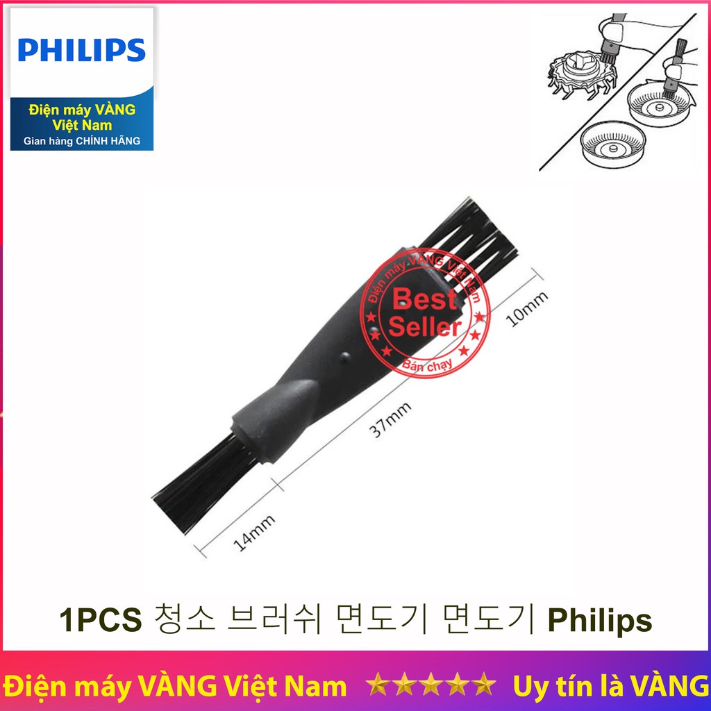 Chổi cọ vệ sinh máy cạo râu Philips AT600 AT610 PQ206 S5070 và nhiều model khác