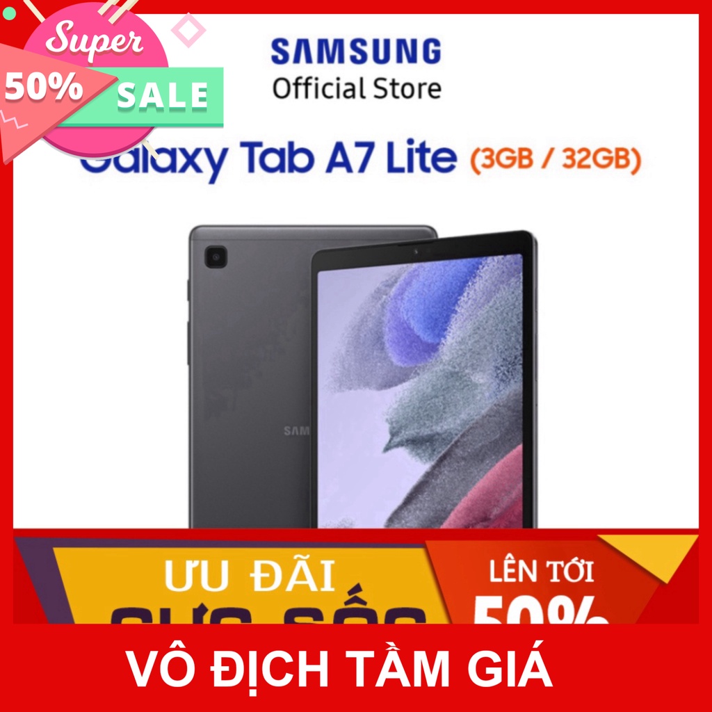 Máy tính bảng Samsung Galaxy Tab A7 Lite (SM-T225) - Hàng Chính Hãng