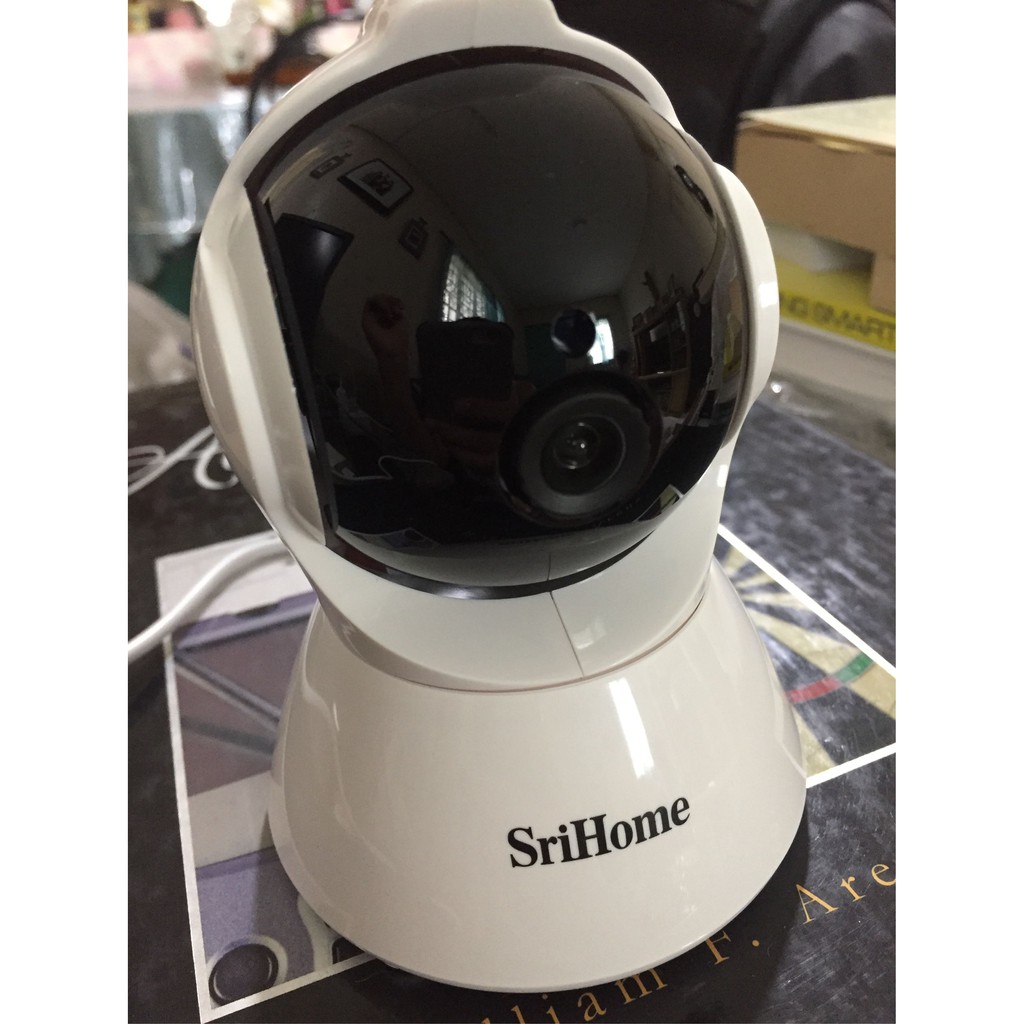 Camera Wifi Camera Srihome SH025 - 2 MPX - Đàm thoại 2 chiều - kèm thẻ nhớ chính hãng