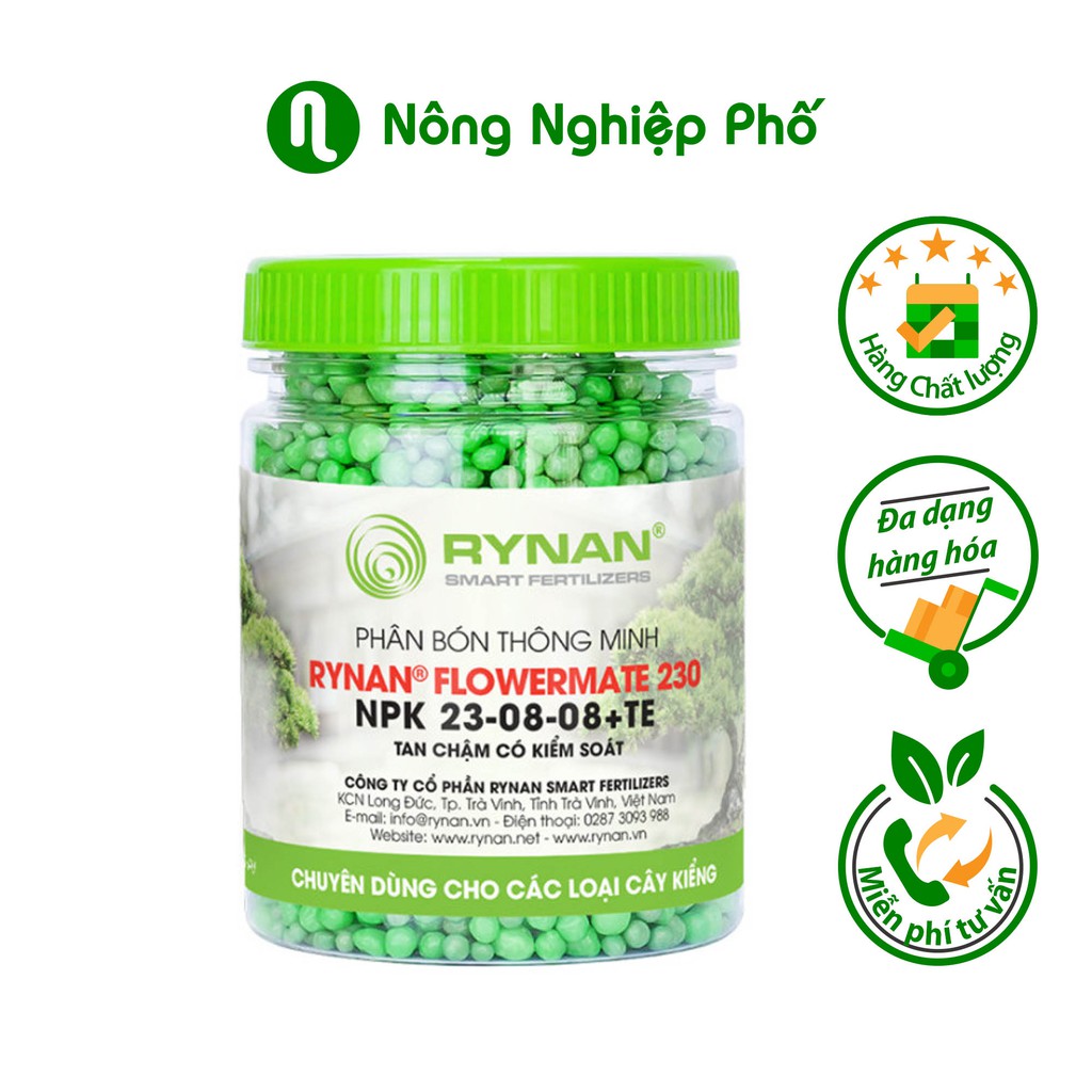 RYNAN FM 230 Phân bón thông minh tan chậm có kiểm soát 23-08-08