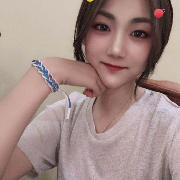 JU2 FKC Vòng đeo tay nam nữ thời trang dây bện LION KING phản quang cực hot 52 JU2