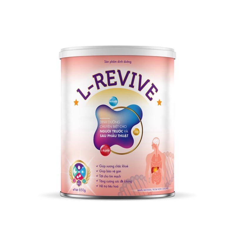 Sữa Bột L-Revive - Dinh dưỡng cho người bệnh gan