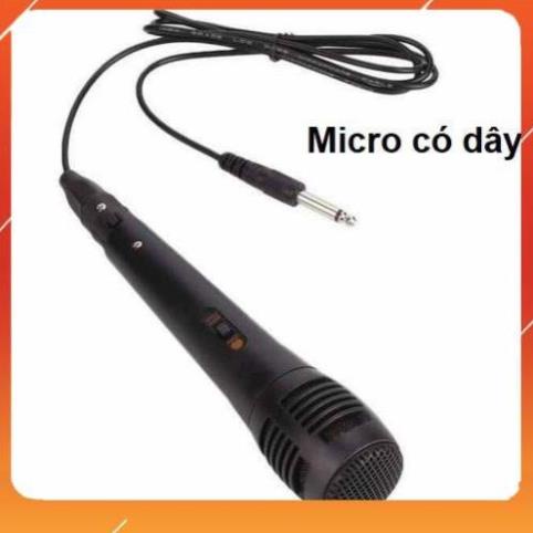 Micro Hát Karaoke Có Dây A23 dài 3m