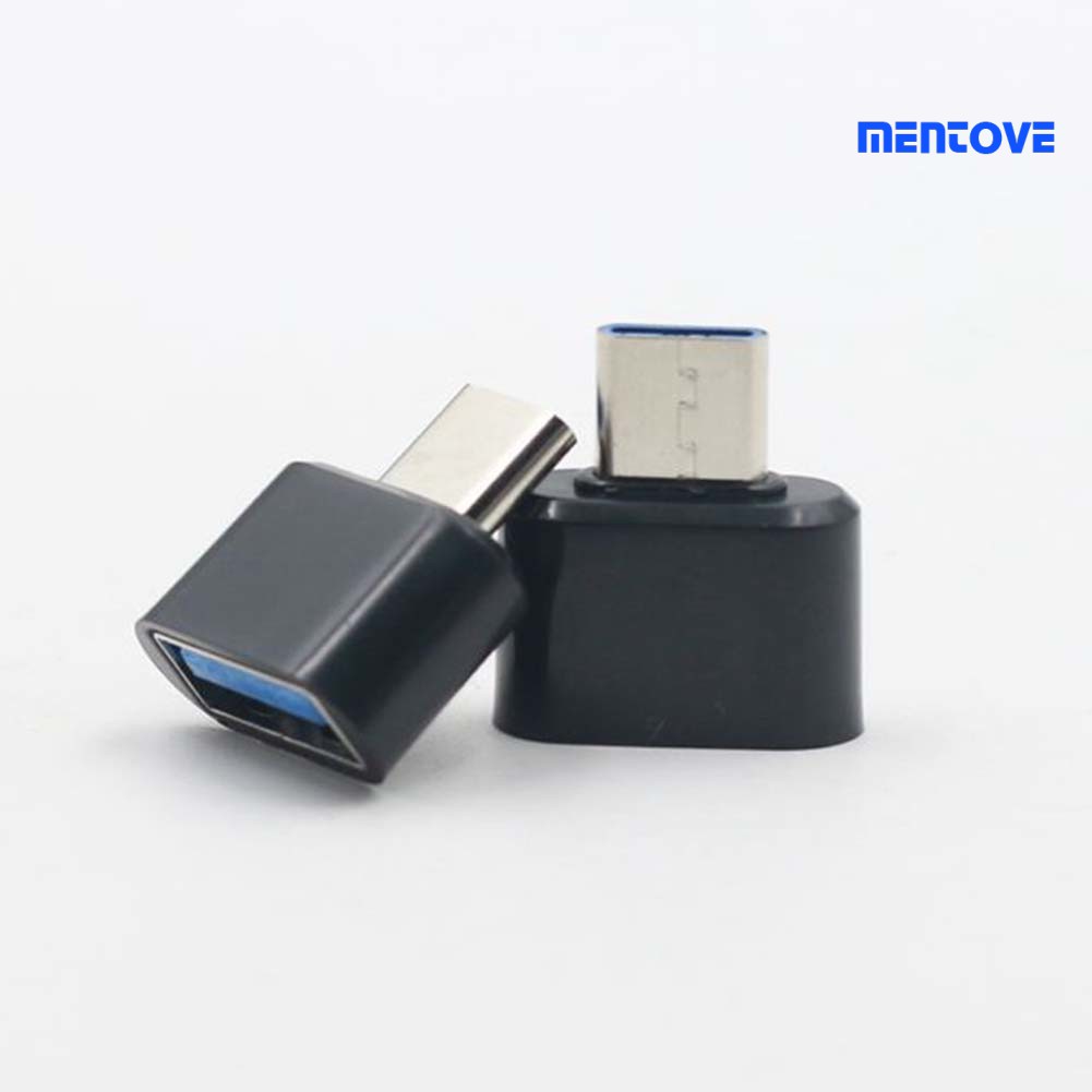 Đầu Chuyển Đổi Từ Cổng Type-C Đực Sang Usb Cái Mini Dùng Cho Điện Thoại Di Động Mentove6