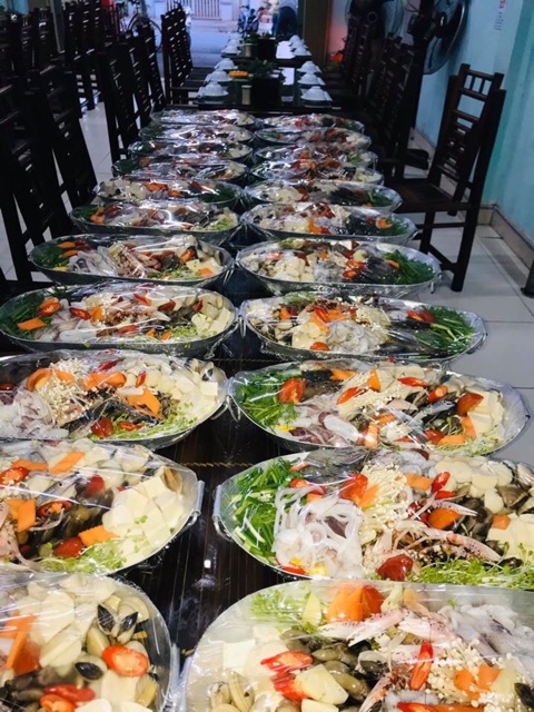 Khay cá chép om dưa size 42 cm