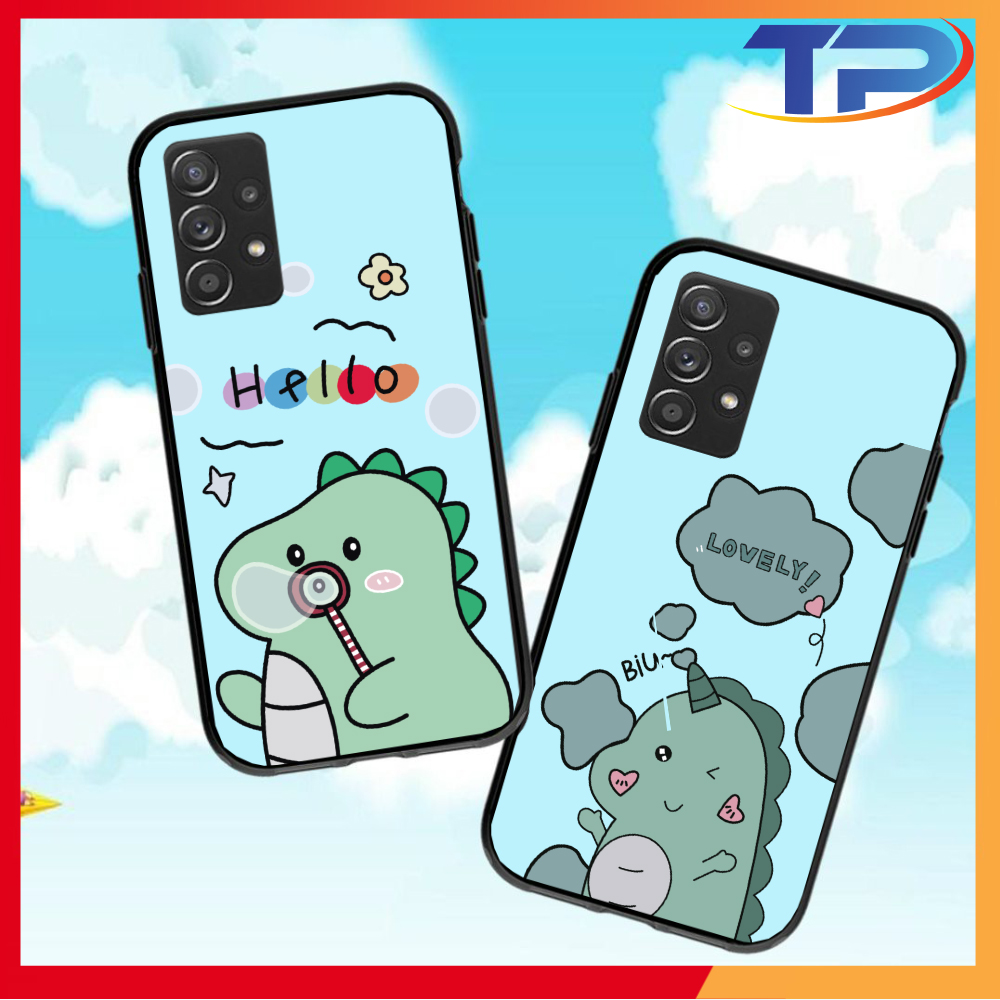 Ốp lưng Samsung Galaxy A01 / A02S / A12 / A21S / A32 /A52 / A72 Hình Khủng Long Lai Rồng 03