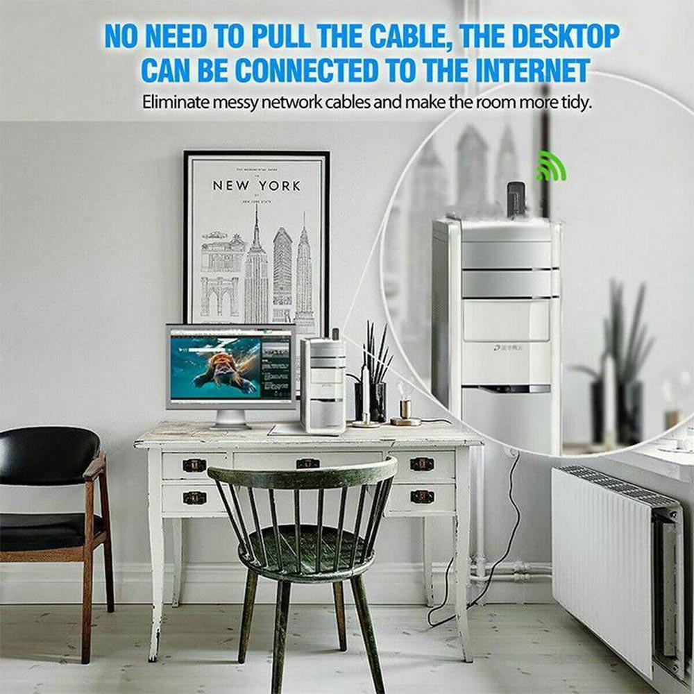 Usb Phát Sóng Wifi Kuwfi Rtl8812Bu Kết Nối Usb 3.0 1200mbps | BigBuy360 - bigbuy360.vn