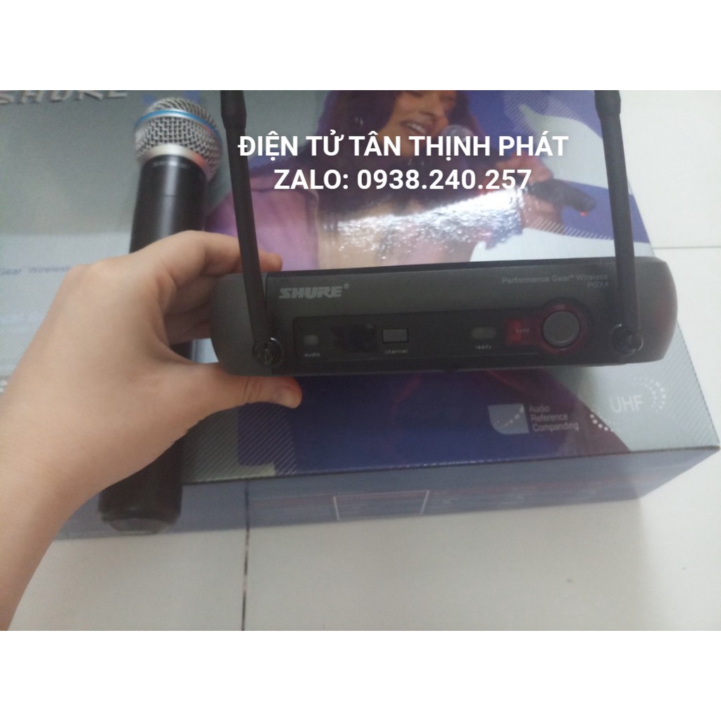 Bộ micro không dây shure BETA 58A loại tốt - shure pgx4 - shure pgx4/beta58a - micro không dây
