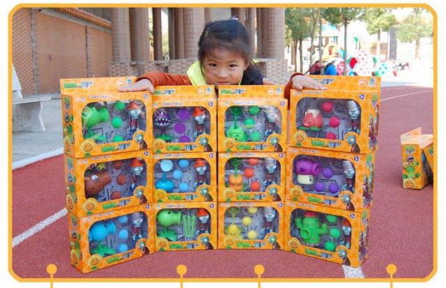 Bộ đồ trò chơi cho bé bắn Zoombie 2