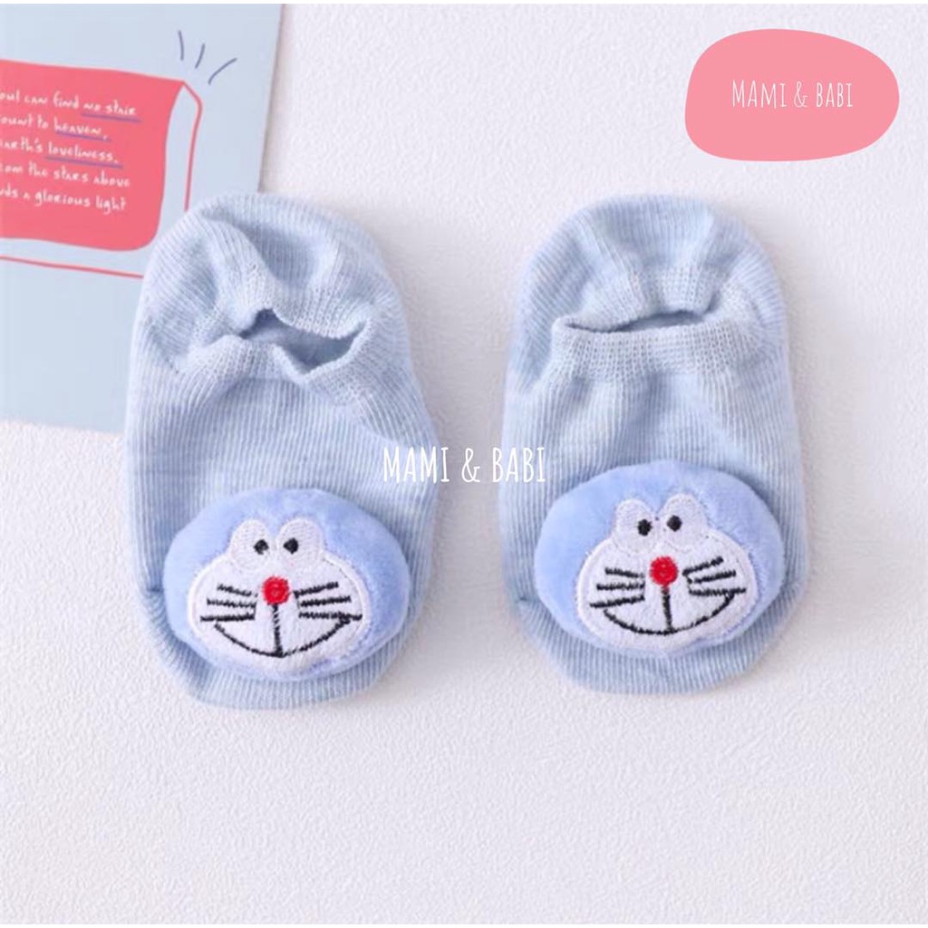 Tất Vớ Hình Thú Cho Bé Chống Trượt, Tất Hoạt Hình Cho Bé Trai Bé Gái Sơ Sinh - MAMI BABI