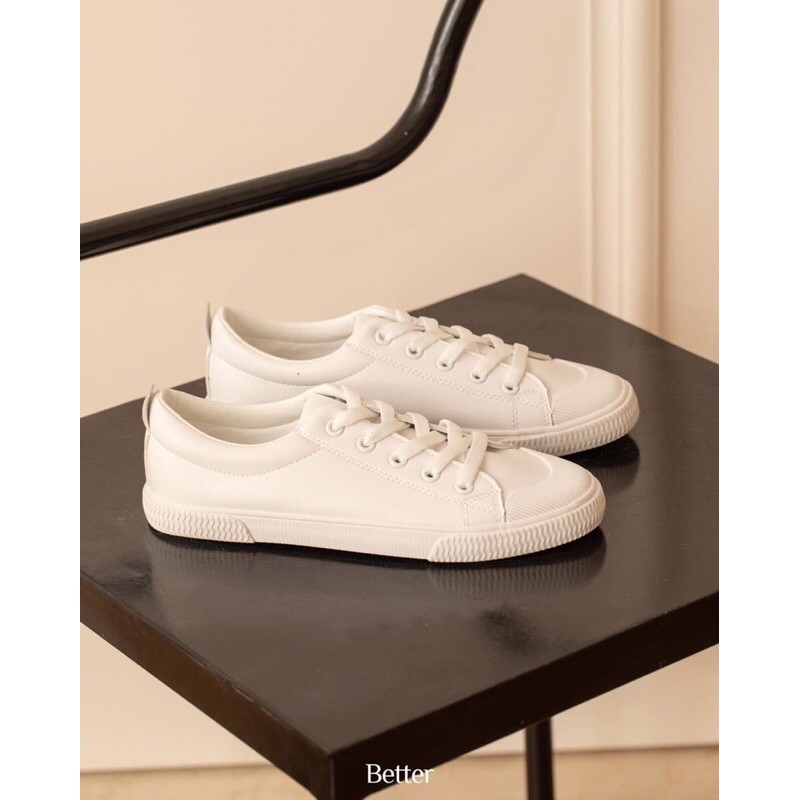 Sneaker nữ da mem - creamy sneaker 250819006